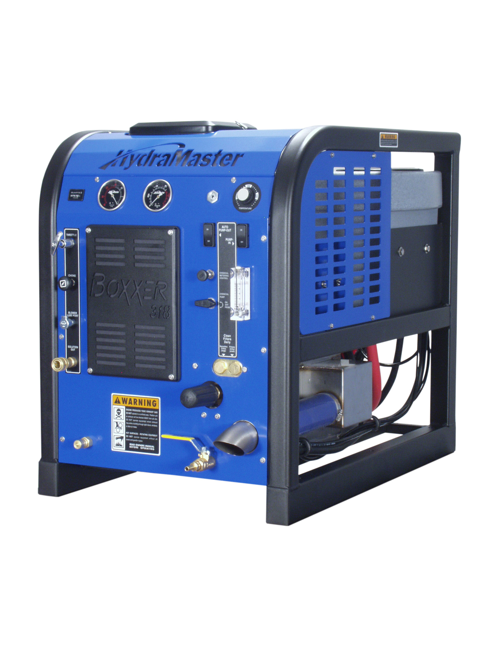 Hydramaster Boxxer 318 wIth 70 gal Waste Tank
