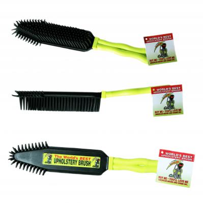 Grime reaper upholstery brush