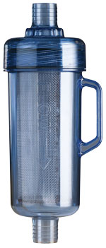 Hydro Filter Inline Waste Filter- Blue
