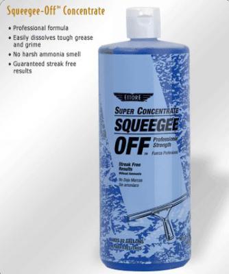 Squeegee Off Window Soap